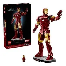 LEGO Marvel Iron Man Mark 3 Collectors’ Edition Building Set - Poseable Super He