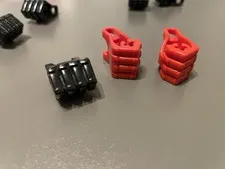Bionicle Lego 93575 Hero Factory Fist Lot 1 with Axle Hole / 4 finger 8 pieces