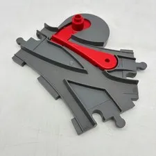 LEGO DUPLO Thomas Friends Train Track Switcher Dark Gray Red Lever Part 51943c01
