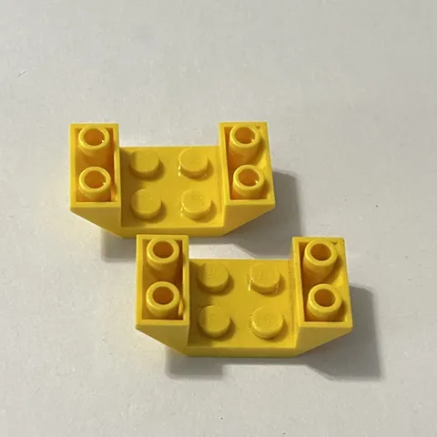 Lego 4871 Yellow Replacement Add-on Parts Pieces Lot of 2