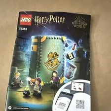 LEGO Harry Potter 76383 Potions Class Illustrated Manual Booklet English 2021