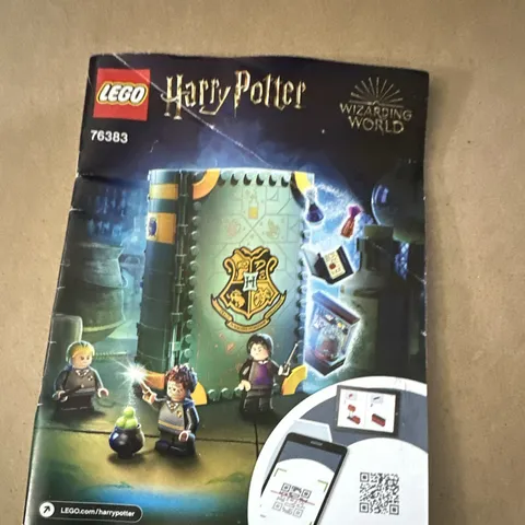 LEGO Harry Potter 76383 Potions Class Illustrated Manual Booklet English 2021