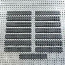 LEGO Plates 2x12 2x14 2x16 Multi-Variation Bulk Lot Gray Black Pick 3 Save 67%