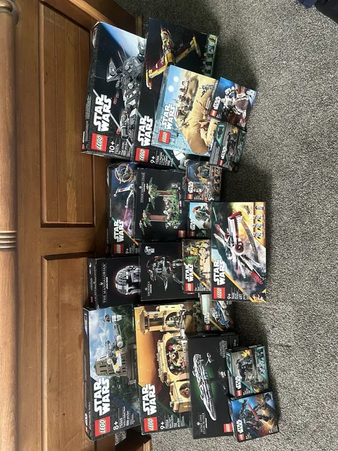 LEGO STAR WARS Lot Of 18 All Are Brand New And Sealed Some Have Box Damage