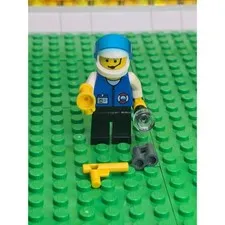 LEGO City Coast Guard Minifigure - Res011 - 1999