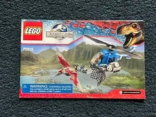 Lego Jurassic Park World Instruction Booklet 75915