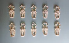 10 Bionicle Lego Part 47298 White Foot Feet Toa Metru style, you get 10 pieces