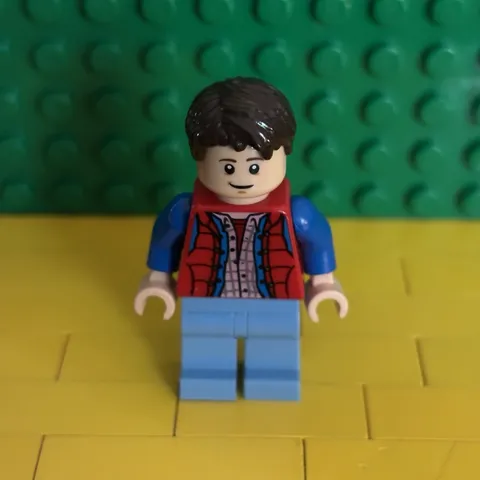 LEGO IDEAS Marty McFly (IDEA001) Minifig | Back to the Future