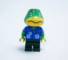 Animal Crossing From Kapp'n LEGO Minifigure From 77048 Island Boat Tour