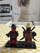 SHERIFF COWBOY DEADPOOL LEGO MINIFIG western wolverine ryan reynolds mustache