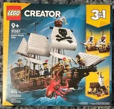 LEGO Creator 3 in 1 Iconic Pirate Ship Toy 31387 - Brand New - Factory Sealed
