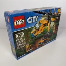 LEGO City Jungle Cargo Helicopter 60158 Multicolor 201 Pcs Bldg Toy Set