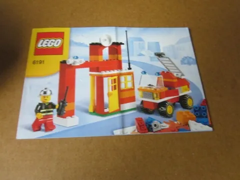 Lego Building Instructions Instruction 6191