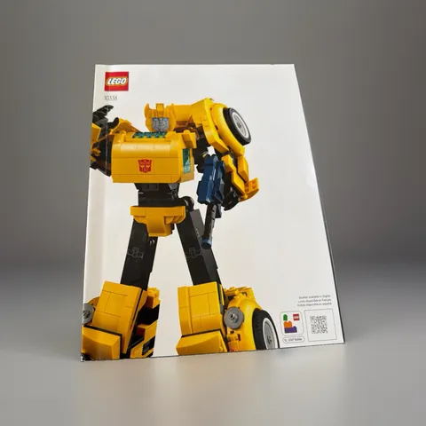 10338 LEGO Transformers Bumblebee Manual, 2024, Exclusive