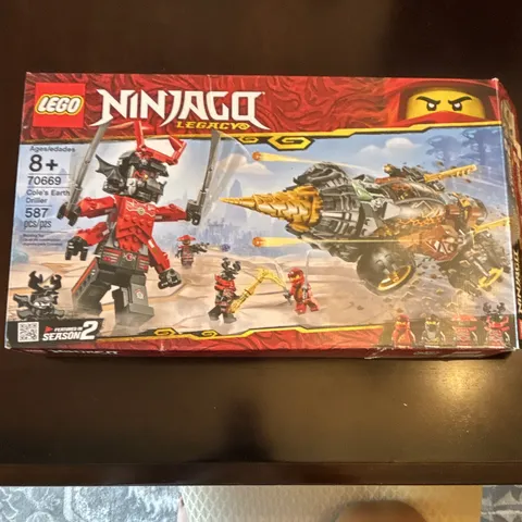 LEGO NINJAGO Legacy 70669 Cole's Earth Driller (Retired)complete/great condition