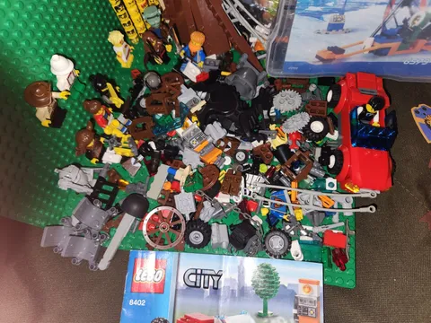 Lego Adventures Castle Studio Assorted Minifigure  lot with partial Dragon