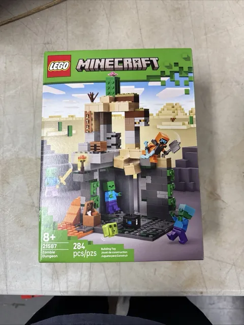 LEGO Minecraft Zombie Dungeon Building & Pretend Play Toy 21587 - Free Shipping