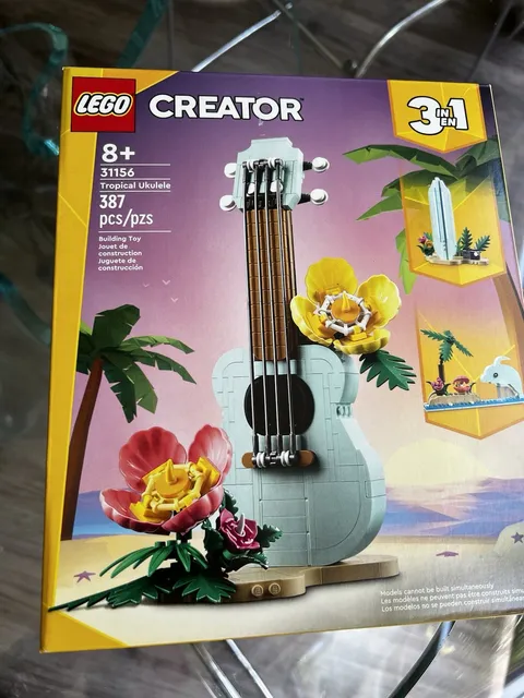 LEGO 31156 Creator 3 in 1 Tropical Ukulele sealed nip