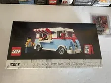 LEGO Icons: Retro Food Truck (40681) | New | Sealed | Retired | Free Ship