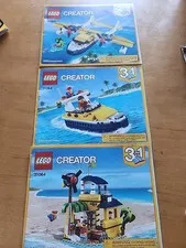 LEGO Creator Island Adventures 31064 Instructions Books NO BRICKS