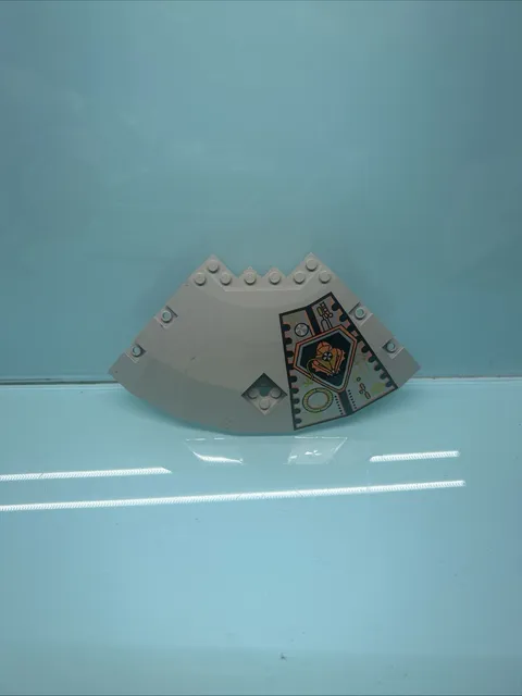 30117pb05 LEGO Gray Part x 2 1/3 Quarter Saucer Top UFO Ailen ship