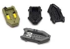 LEGO Boat Lot, Rubber Raft, Small inv.643