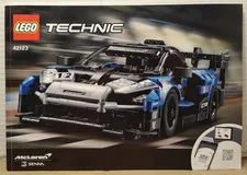 LEGO TECHNIC 42123 MCLAREN SENNA - Instruction Manual Booklet Only