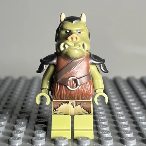 LEGO Gamorrean Guard Minifigure sw0405 9516 75005 Star Wars CMF Lot Rare - 3D