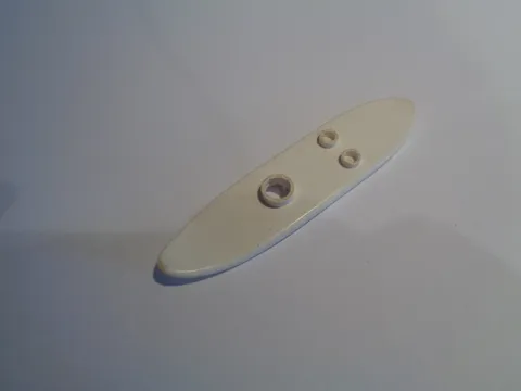 Lego Minifigure, Surfboard Tool Long 6075 White White