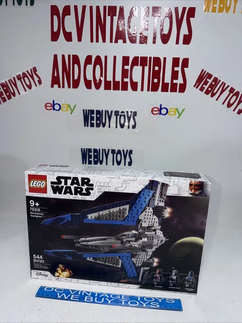 LEGO Star Wars: Mandalorian Starfighter (75316) 544 pcs Ages 9+ SEALED 🔥