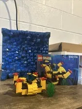 Vintage LEGO Aquazone set 6145/1728 - Crystal Crawler complete with BONUS
