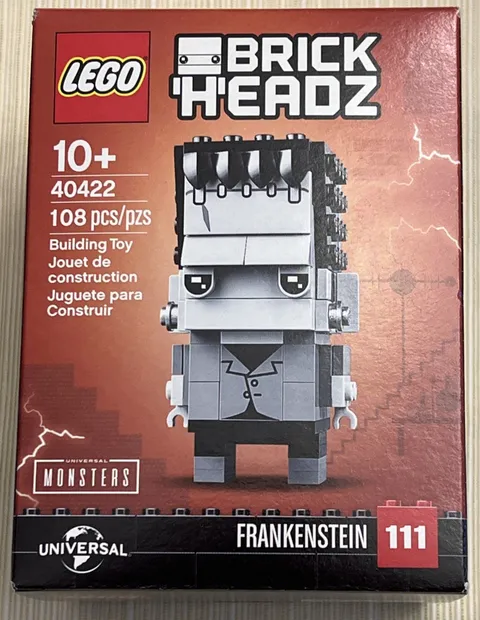 LEGO 40422 Brick Headz Frankenstein 111 (108 pcs) New/Sealed/Retired