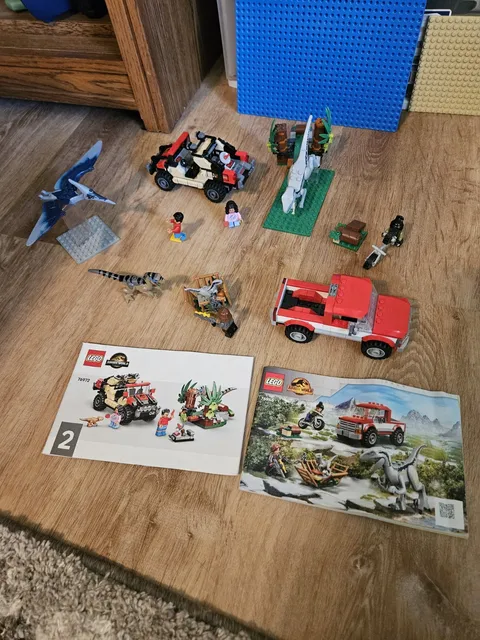 LEGO Jurassic World Bundle – Sets 76972 & 76946 + Bonus Pterodactyl