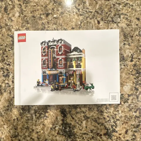 LEGO Jazz Club 10312 Illustrated Instruction Manual Booklet English Icons 2023