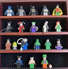 LEGO Batman Minifigure Lot - Batman Robin Catwoman Harley Quinn Joker