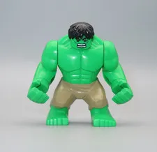 LEGO Large Hulk  Avengers minifigure 6868 Super Heroes Helicarrier Breakout