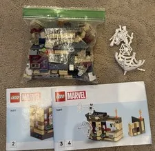 LEGO 76317 Marvel Spider Man Peter Parker's Apartment Build Only NO MINIFIGURES