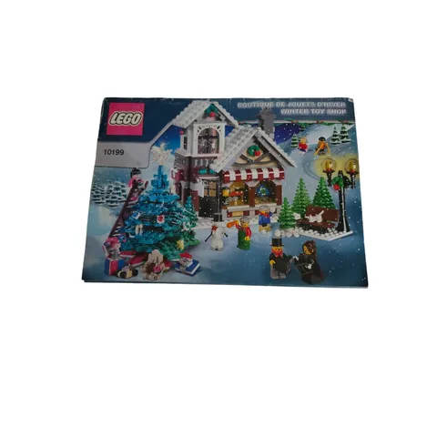 LEGO 10199 Winter Toy Shop INSRUCTION BOOKLET ONLY intact Edgewear fade MANUAL
