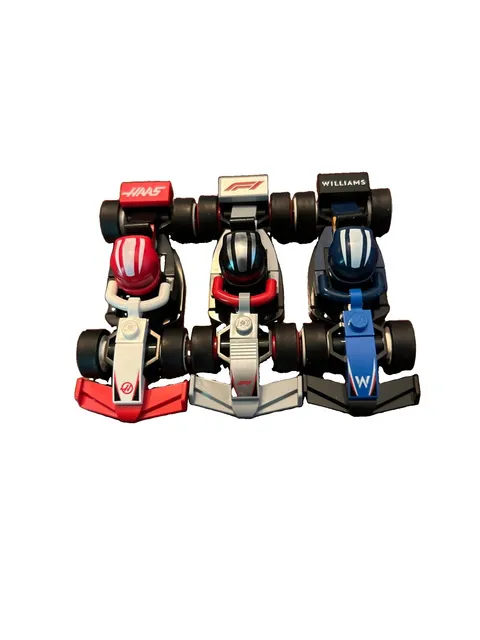 LEGO F1 Collectible F1 Car Mini Race Car Lot Of 3
