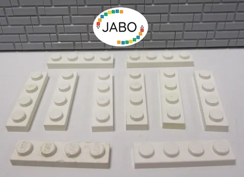 (J7/4/5) LEGO 10x3710 Plate Flat 1x4 White