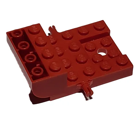Lego Part 24055 65348 Vehicle Base 4x6x1⅔ Curved Red