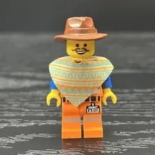The LEGO Movie Minifigure Emmet Western Outfit tlm062 5002204 - Limited Edition