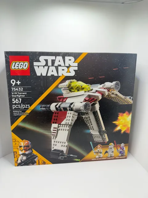 NEW SEALED Lego Star Wars V-19 Torrent Starfighter 75432