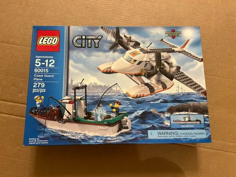 LEGO CITY: Coast Guard Plane (60015)-Brand New In Factory Sealed Box