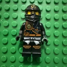 Lego Cole Jungle Robe 70747 71207 Tournament of Elements Ninjago Minifigure RARE