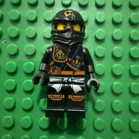 Lego Cole Jungle Robe 70747 71207 Tournament of Elements Ninjago Minifigure RARE