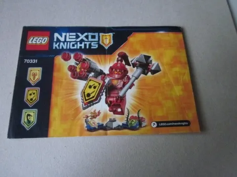 Lego Building Instructions Instruction Nexo Knights 70331