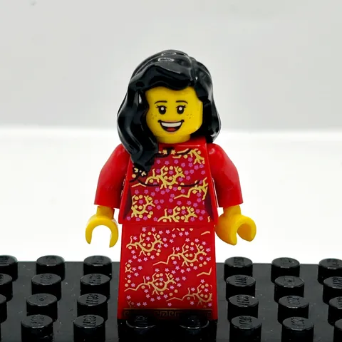 Lego Year Of The Rabbit Woman Chinese New Year Candle Minifigure BAM