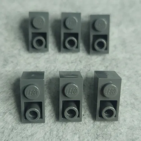 LEGO 3665 Slope Inverted 45 2 x 1 Dark Bluish Gray x6 Genuine