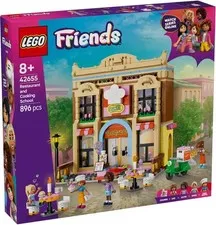 LEGO Friends 42655 Restaurant and Cooking School 896 Pieces Set